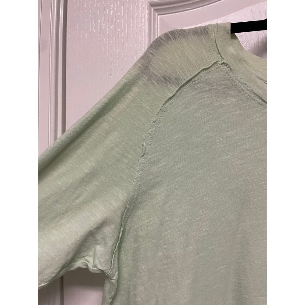 NWT We The Free People Arden Tunic Womens Green Oversized Slub Cotton - Picture 5 of 13